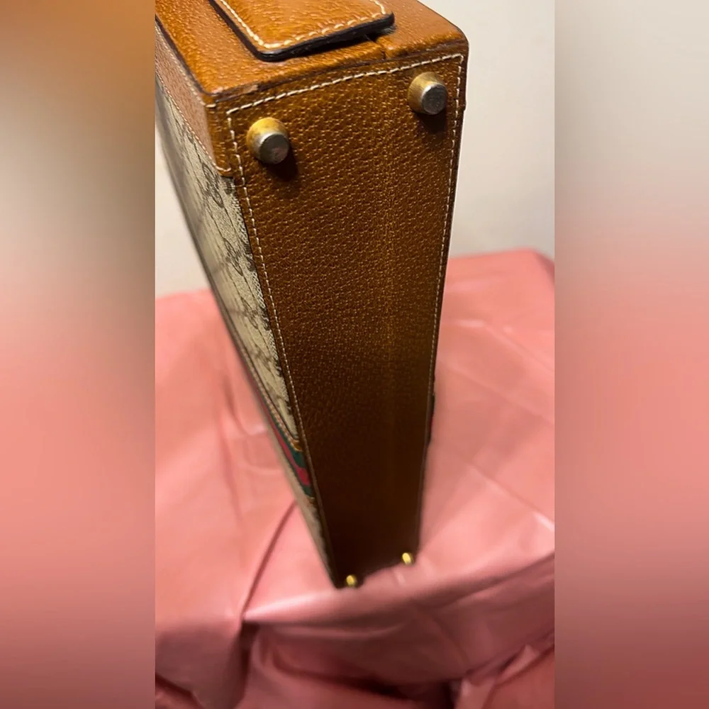 Vintage Gucci briefcase unisex attaché